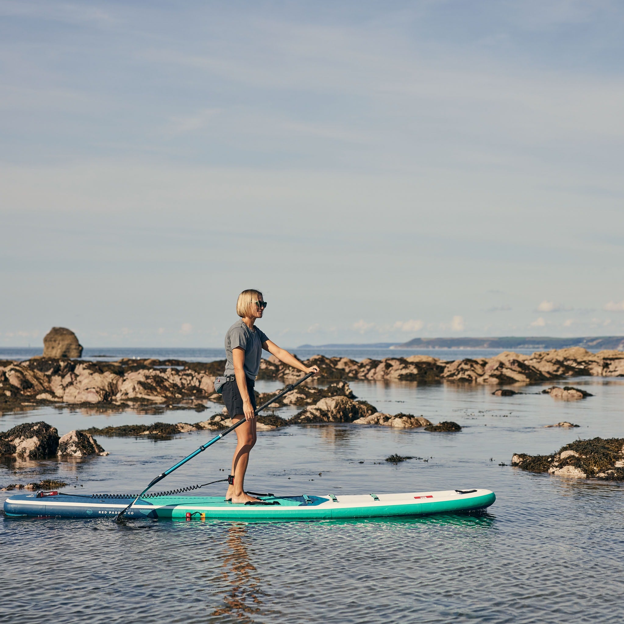 Red Paddle Co 12'6 x 32 Voyager Inflatable SUP - Anniversary Edition 2023