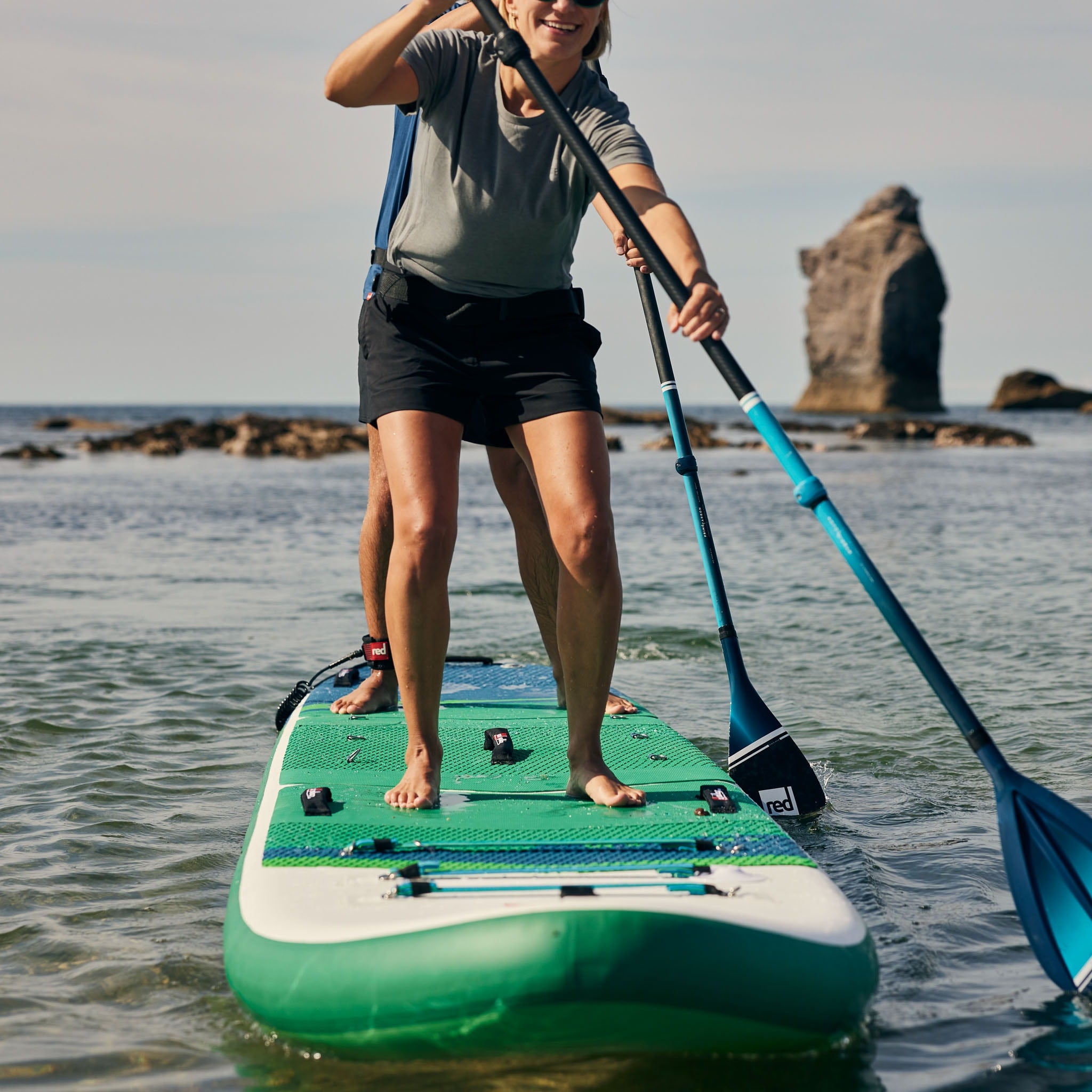 Red Paddle Co 15' Voyager TANDEM Inflatable SUP – Pumped Up Sup