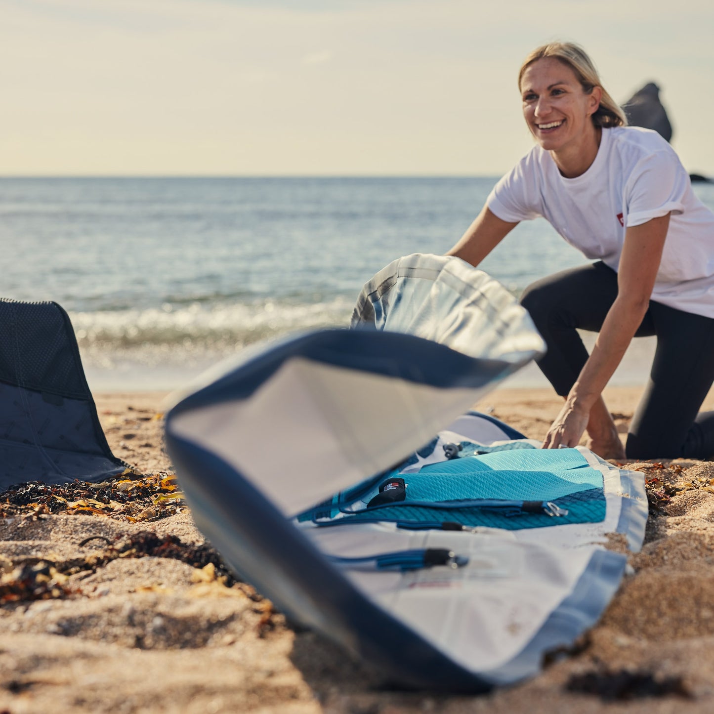 Red Paddle Co 9'6 COMPACT Inflatable Travel SUP Package