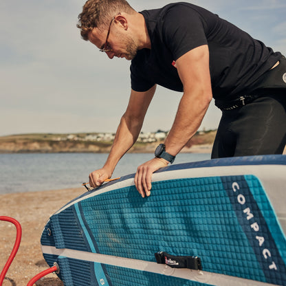 Red Paddle Co 8'10 COMPACT Inflatable Surfing Travel SUP Package