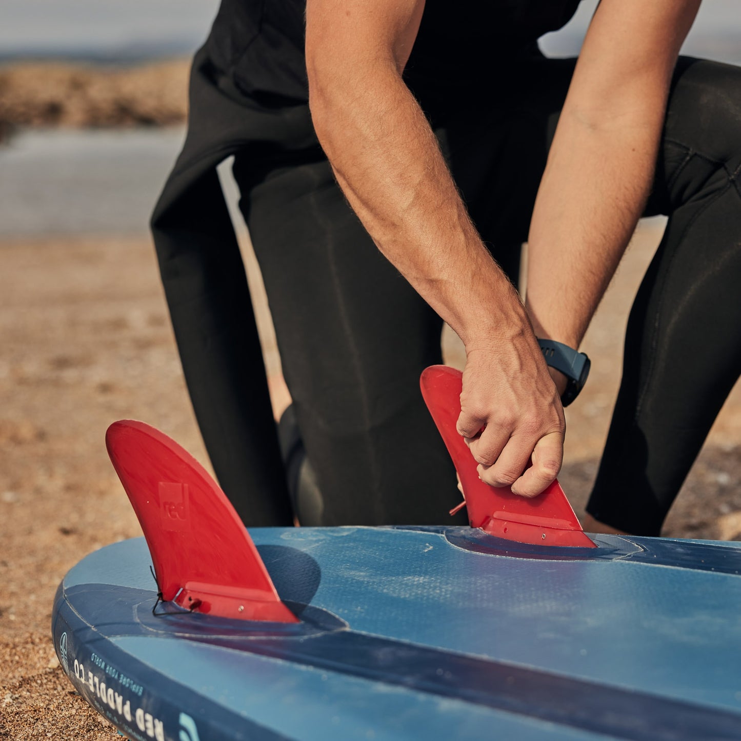 Red Paddle Co 8'10 COMPACT Inflatable Surfing Travel SUP Package