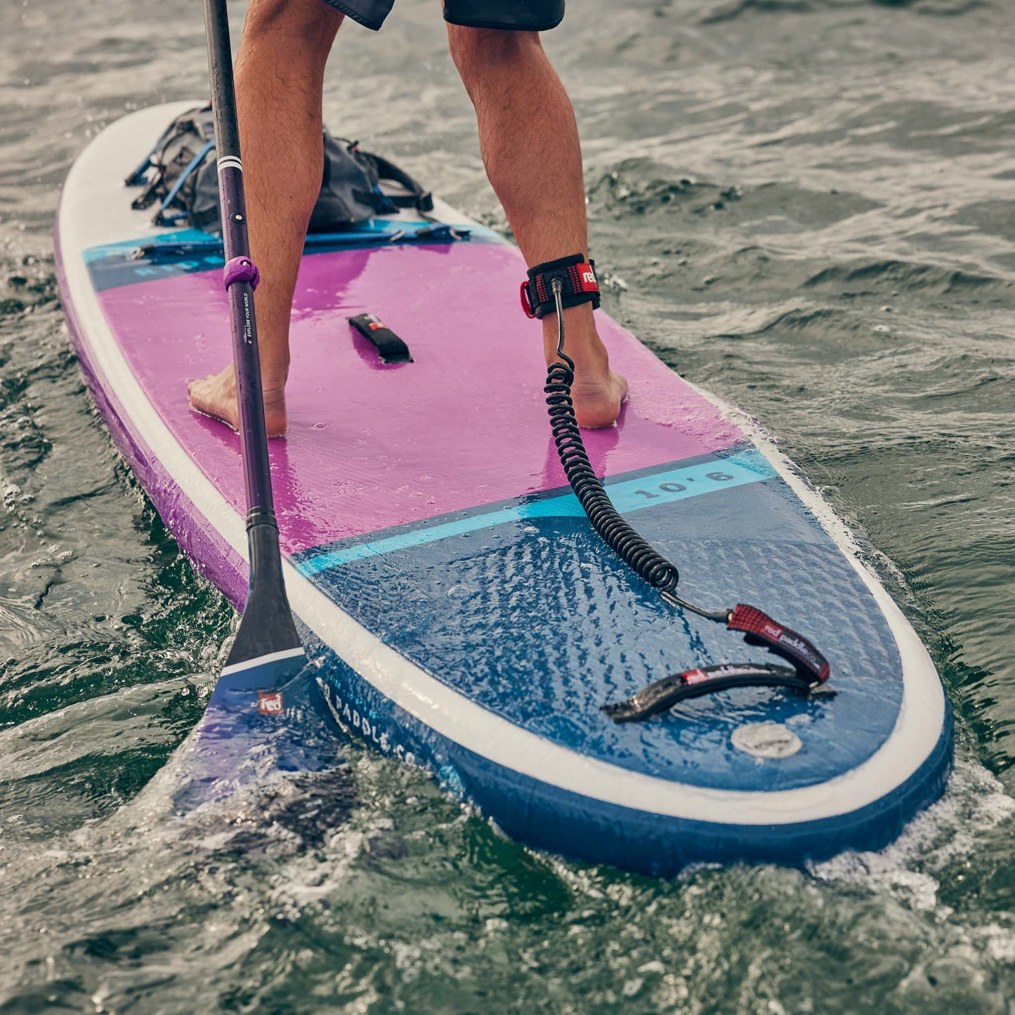 Red Paddle Co 10’6 Ride Purple Inflatable SUP 2023/2024