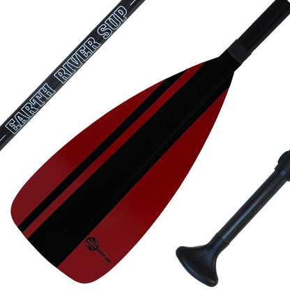 Earth River SUP NRF Blade + CARBON Shaft 3 Piece Travel Paddle