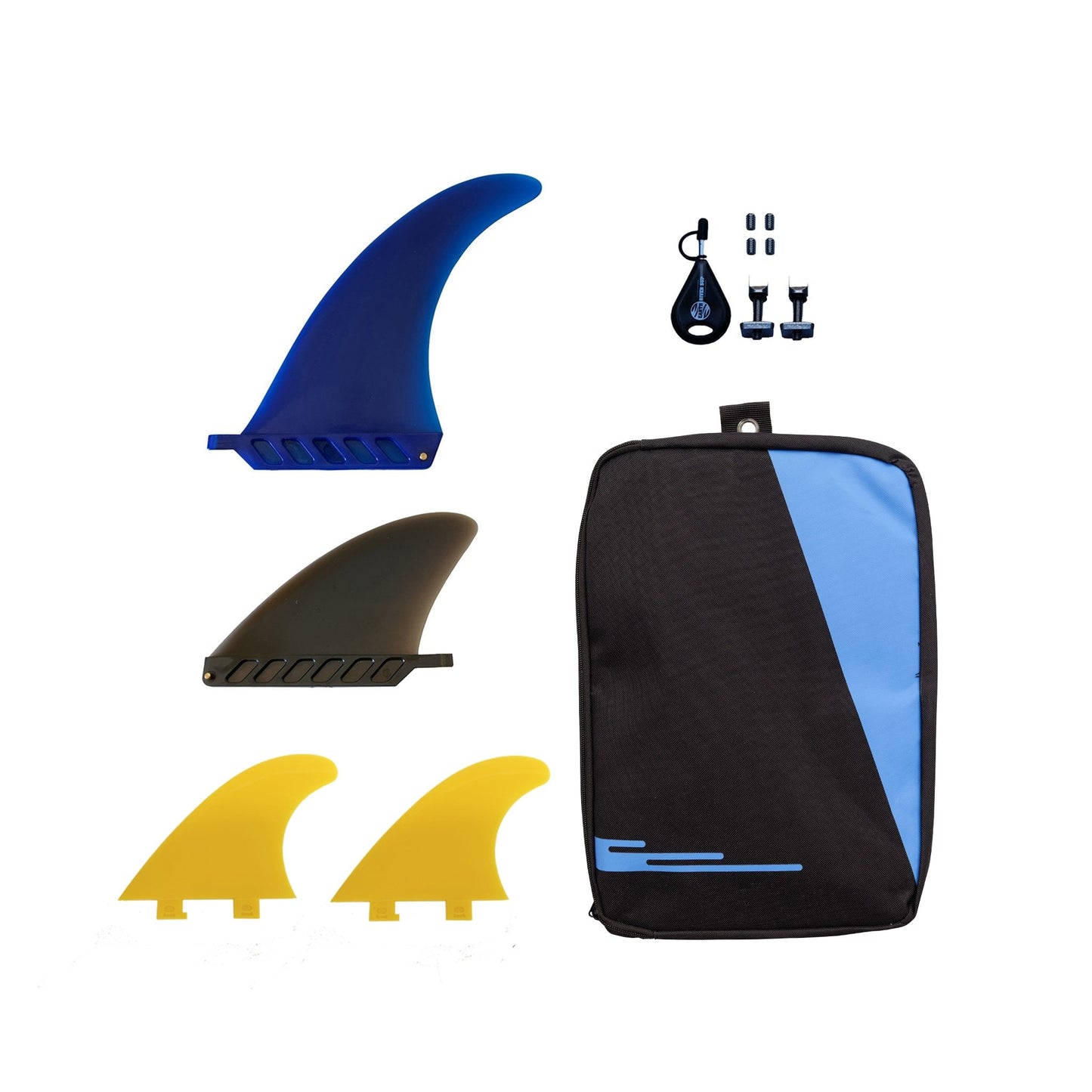Earth River SUP SKYLAKE 10-7 S3 BLUE Inflatable Paddle Board (10'7"x32"x5")