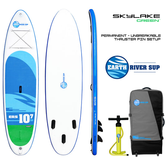 Earth River SUP 10-7 SKYLAKE GREEN™ Inflatable Paddle Board 2019/2020 (10'7"x32"x5")