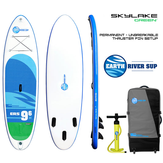Earth River SUP 9-6 SKYLAKE GREEN™ Inflatable Paddle Board 2019/2020 (9'6"x31"x5")