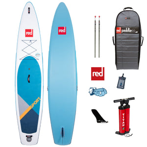 Red Paddle Co SPORT 12'6"x30" Inflatable Stand Up Paddle Board SUP 2020