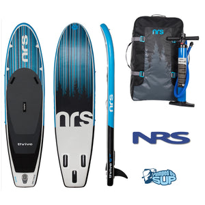NRS Thrive 9'10"x30" Inflatable Stand Up Paddle Board SUP 2018