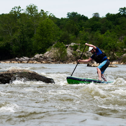 Earth River SUP DUAL 12-6 GT (GEN 3) GREEN Inflatable Paddle Board (12'6"x32"x6")