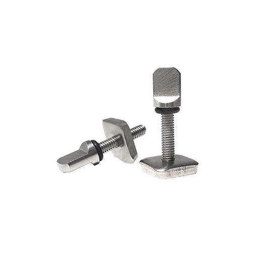 Fin Plate and Screw For US Center Fin Box - 2 pairs