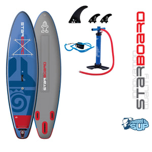 Starboard WIDE POINT DELUXE Inflatable SUP 2018 (10'5"x32"x6")