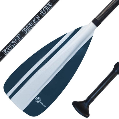 Earth River SUP NRF Blade + CARBON Shaft 3 Piece Travel Paddle