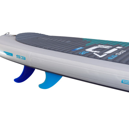 Earth River SUP DUAL 10-7 S3 (MODEL 2.1) ARCTIC Inflatable Paddle Board (10'7"x32"x5")