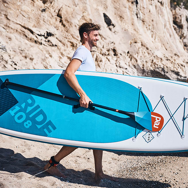 Red Paddle Co RIDE MSL 10'8"x34" Inflatable Stand Up Paddle Board 2020