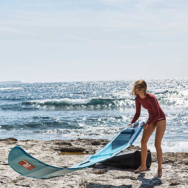 Red Paddle Co WHIP 8'10"x29" Inflatable Stand Up Paddle Board 2020