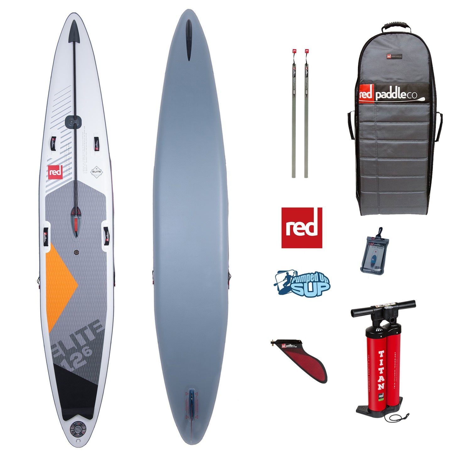 Red Paddle Co ELITE 12'6"x26" Inflatable Stand Up Paddle Board SUP 2020