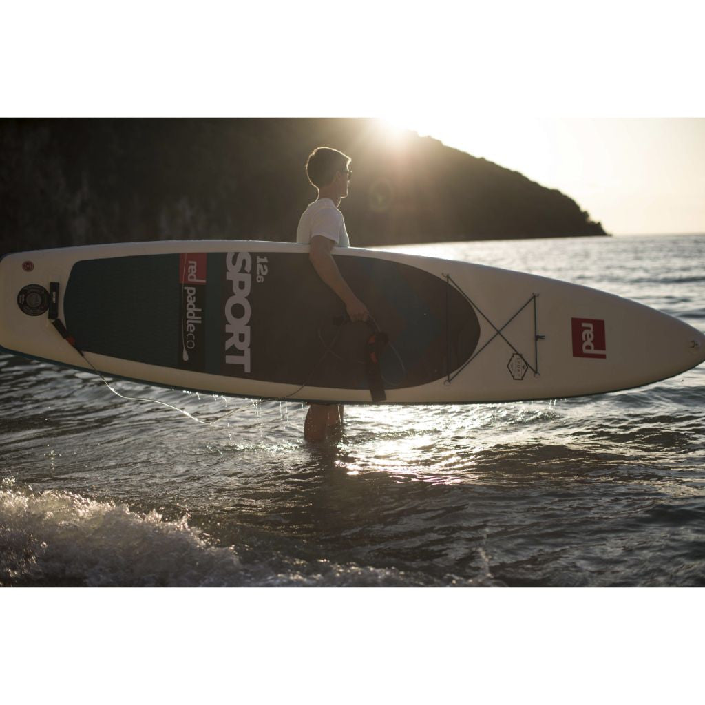 Red Paddle Co SPORT MSL 12'6"x30" Inflatable Stand Up Paddle Board SUP 2017