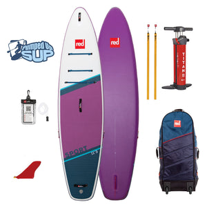 Red Paddle Co 11’3 Sport Purple Inflatable SUP 2022