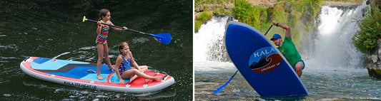 Hala Straight Up 10"x33" Inflatable Stand Up Paddle Board