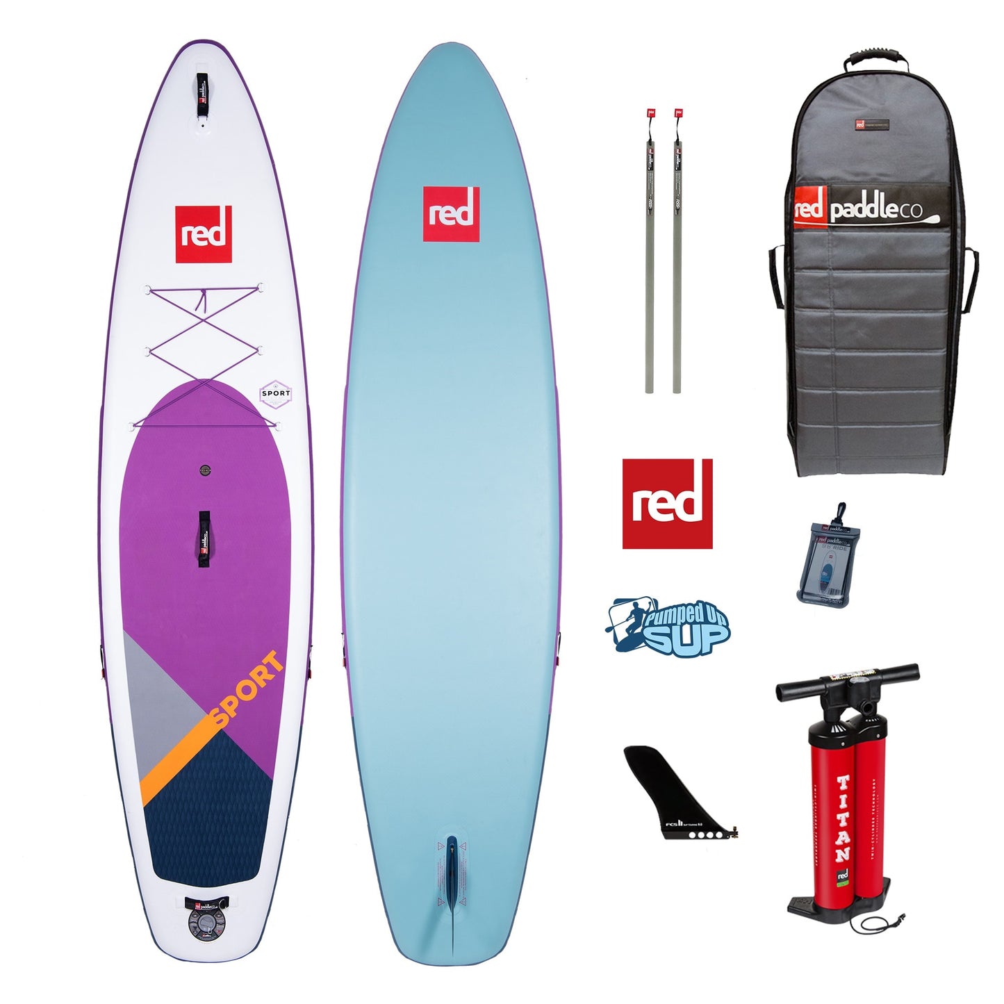Red Paddle Co SPORT SPECIAL EDITION 11'3"x32" Inflatable Stand Up Paddle Board 2020